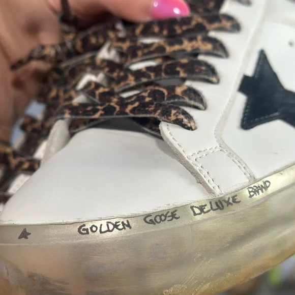Golden Goose Hi Star 💫 🖤 ⭐️ - Picture 2 of 14